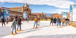 Pista de hielo en Matadero